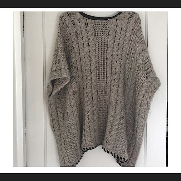 Club Monaco Wool Poncho - Picture 1 of 5
